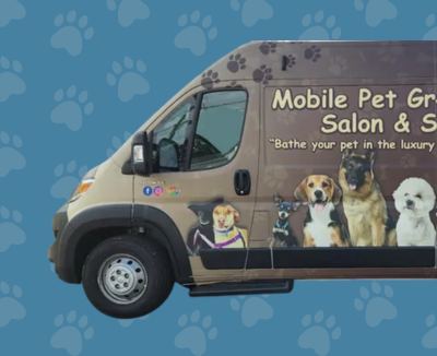 Mobile pet hot sale shop